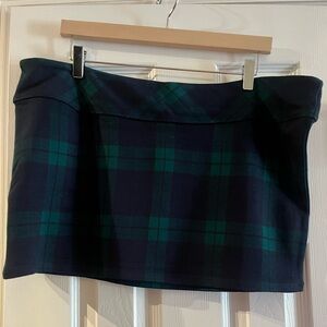H&M Blackwatch Plaid Mini